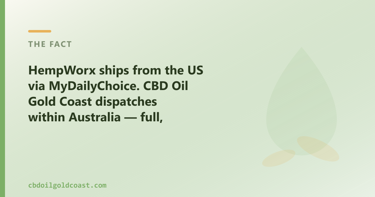 HempWorx is oils-plus-edibles; our range is oils — full, broad, CBG, CBN and pet