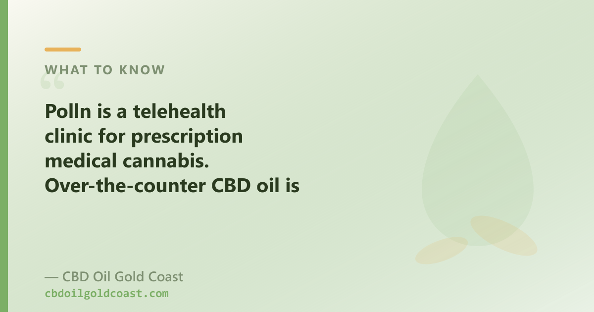 Two routes for cannabis in Gold Coast: prescription clinic and OTC CBD oil shop